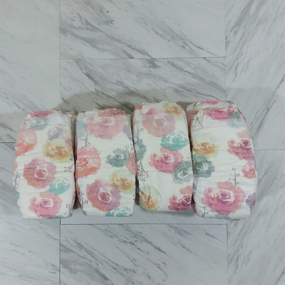 honest floral diapers